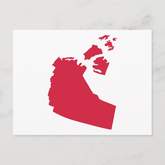 Postal Canadá - Territorios del Noroeste (Anverso)