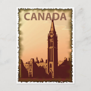 Postal Canadá Vintage