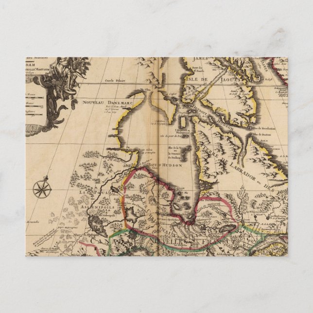 Postal Canadá y Estados Unidos (Anverso)