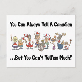 Postal Canadiense gracioso