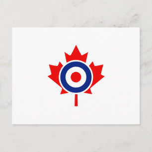 Postal Canadiense Maple Leaf Roundel Mod CANADA