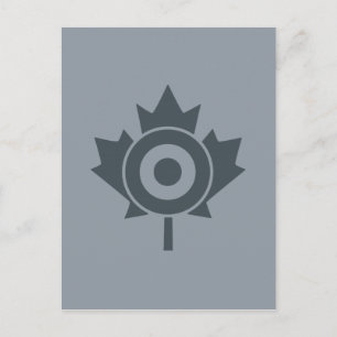 Postal Canadiense Maple Leaf Roundel Mod CANADA