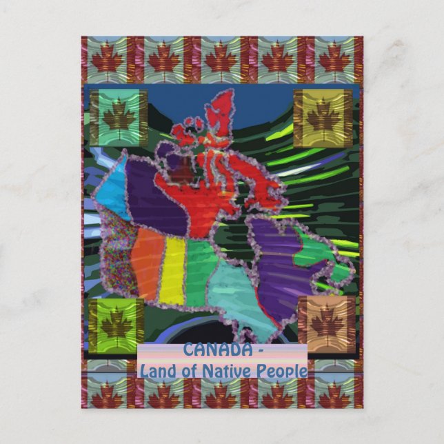 Postal Canadiense orgulloso (Anverso)