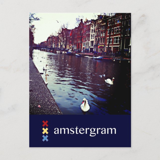 Postal Canal Amstergram (Anverso)