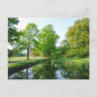 Postal Canal de alimentación de Dock, Bute Park, Cardiff,