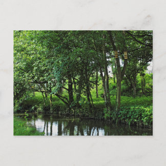 Postal Canal de alimentación de Dock, Bute Park, Cardiff,