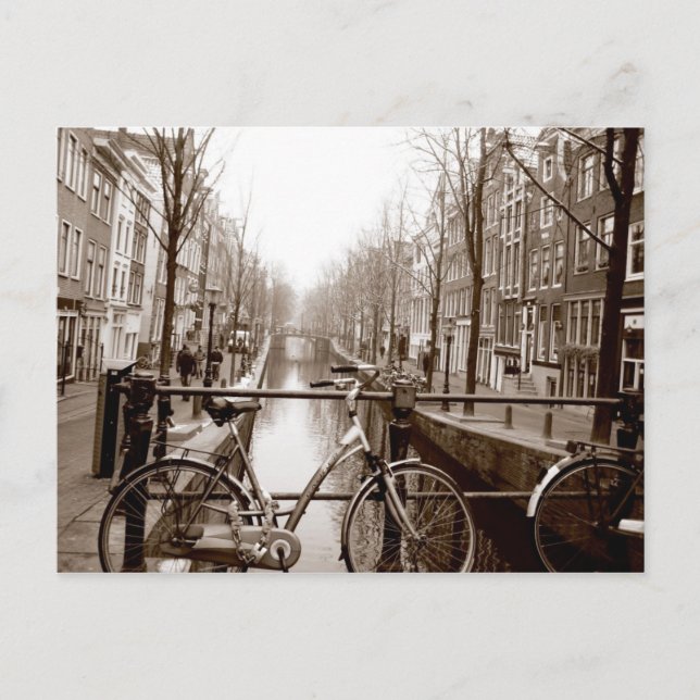 Postal Canal de Amsterdam (Anverso)