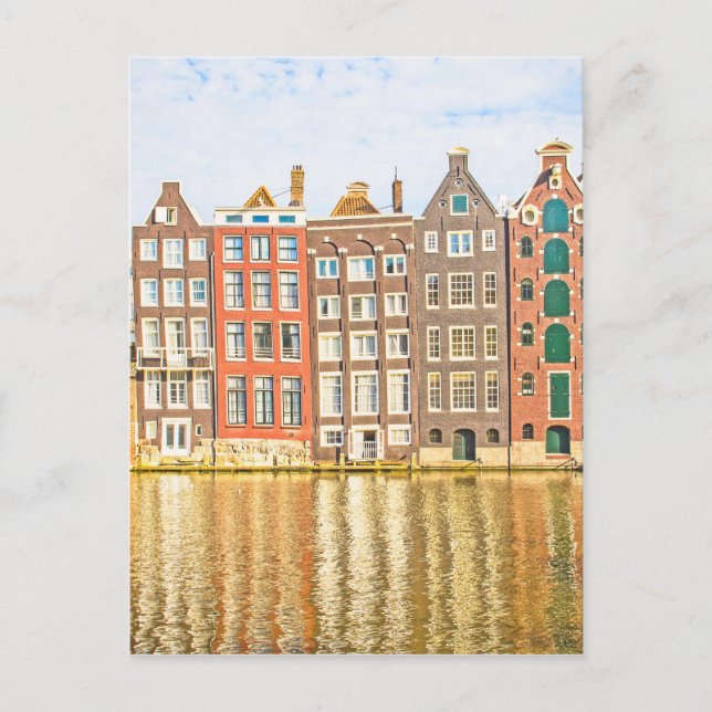 Postal Canal de Amsterdam (Anverso)