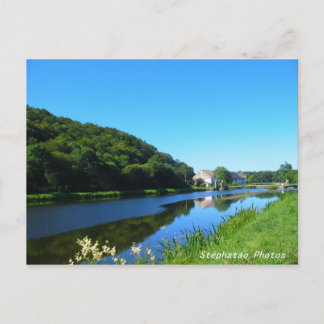 Postal Canal de Nantes a Brest BRETAÑA FRANCIA