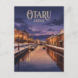 Postal Canal de Otaru Japón