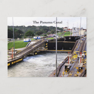 Postal Canal de Panamá, fotografía de alta definición