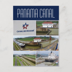 Postal canal de panama miraflores