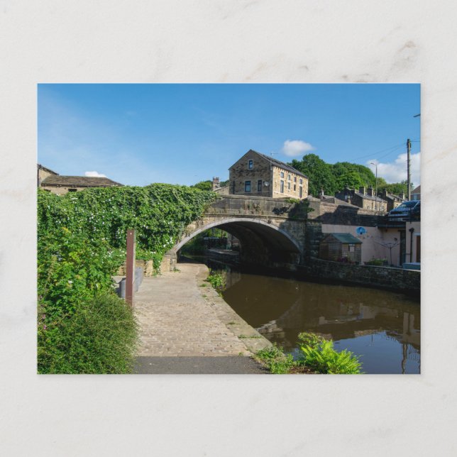 Postal Canal de Rochdale, Luddendenfoot (Anverso)