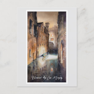 Postal Canal de Venecia, Poster de Italia