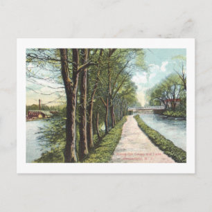 Postal Canal Morris, Bloomfield, Nueva Jersey Vintage