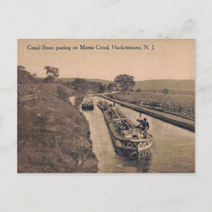 Postal Canal Morris, Hackettstown, New Jersey Vintage