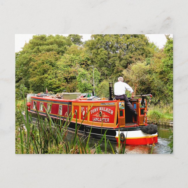 POSTAL CANAL NARROWBOATS (Anverso)