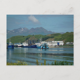Postal Canal oriental, puerto holandés, AK