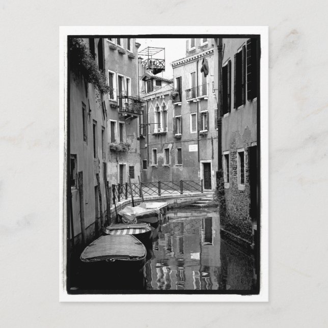 Postal Canal Postcard veneciano (Anverso)