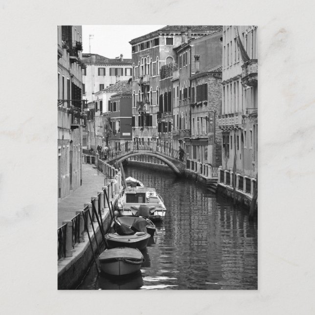 Postal Canal Postcard veneciano (Anverso)