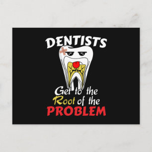 Postal Canal Radicular del Dentista - Chiste de Cavidad D