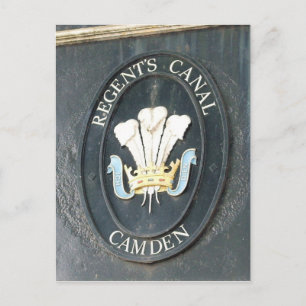 Postal Canal Regent - Candado Camden - Londres - Postcard