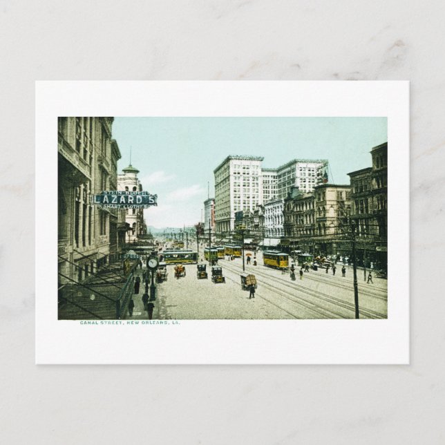 Postal Canal Street, Nueva Orleans, LA (Anverso)