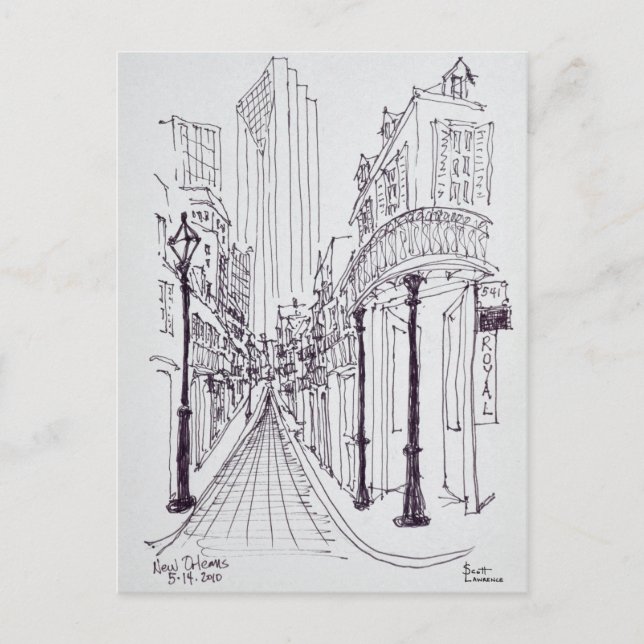 Postal Canal Street | Nueva Orleans, Luisiana (Anverso)