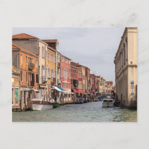 Postal Canales de Murano