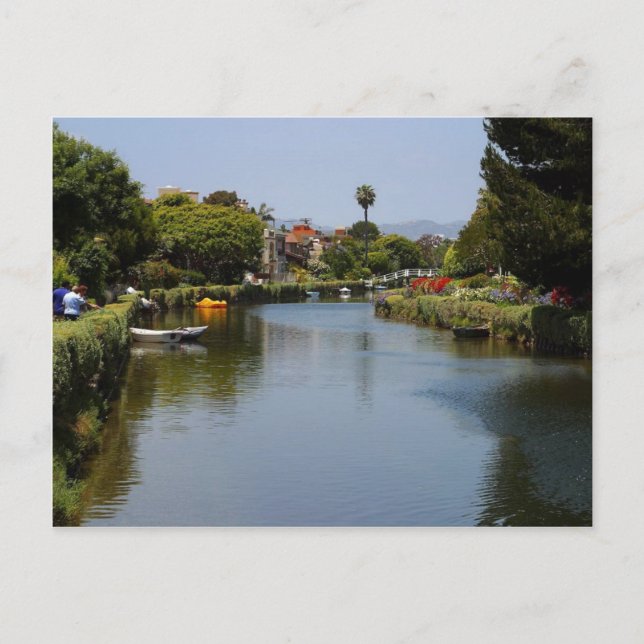 Postal Canales de Venecia (Anverso)