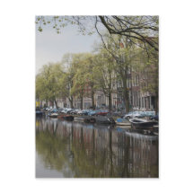 Canales en Ámsterdam, Holanda