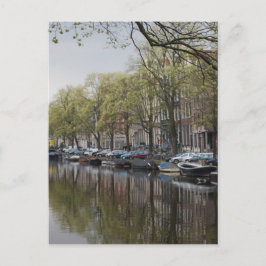 Postal Canales en Ámsterdam, Holanda