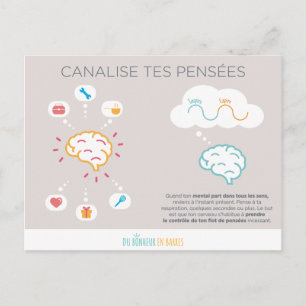 Postal Canaliser ses pensées