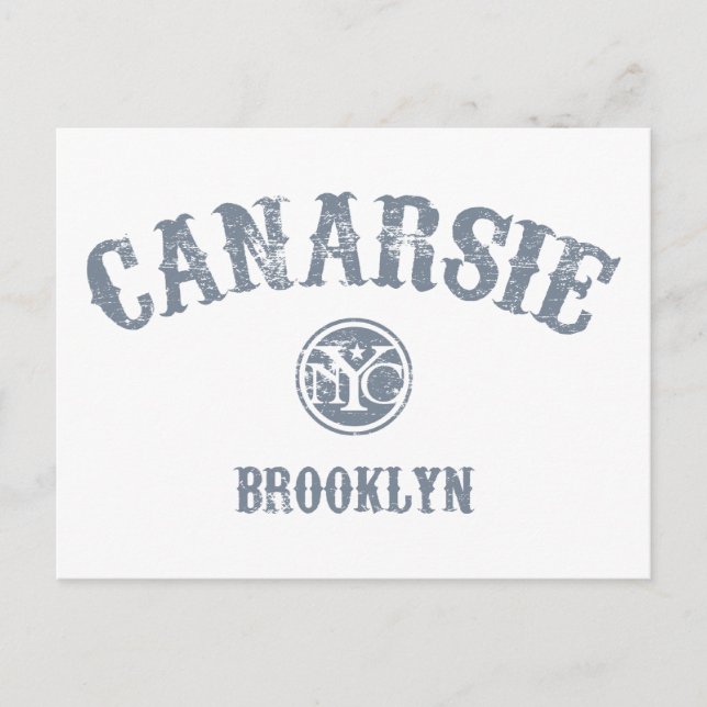 Postal Canarsie (Anverso)