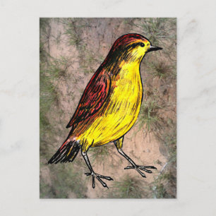 Postal Canary Bird
