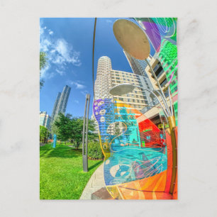 Postal Canary Wharf, London Postcard