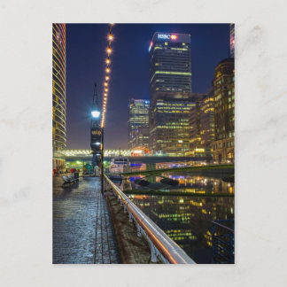 Postal Canary Wharf, Londres Reino Unido