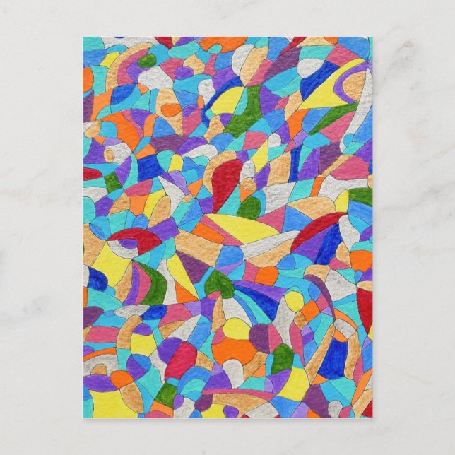 Postal Canas en la playa (Anverso)