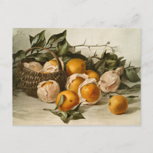Postal Canasta de Naranjas
