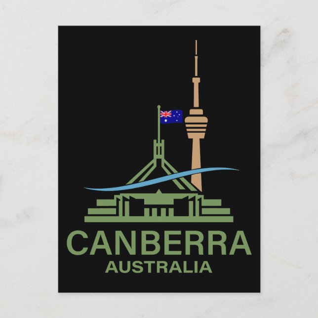 Postal Canberra Australia (Anverso)