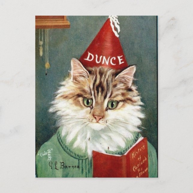 Postal Cáncer de chat (Anverso)