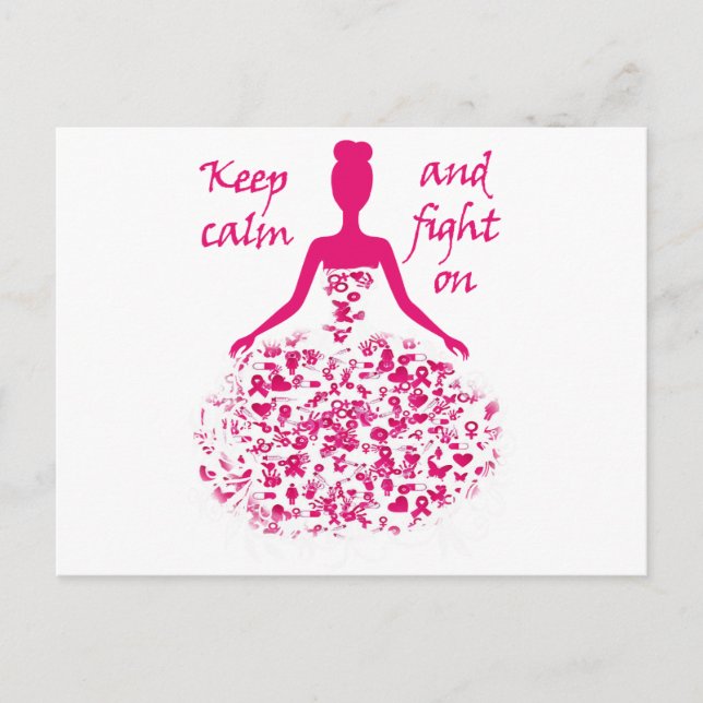 Postal cáncer de mama (Anverso)