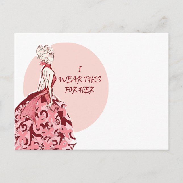 Postal cáncer de mama (Anverso)