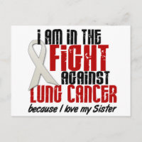 Cáncer de pulmón en la lucha contra una hermana