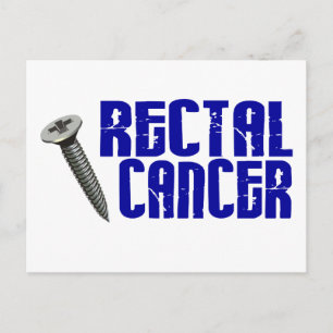 Postal Cáncer rectal de tornillo 2