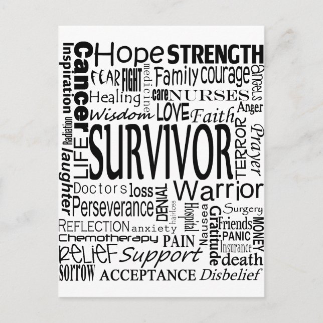 Postal CancerWords (Anverso)