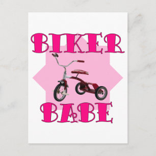Postal Canción de motociclismo/rosa