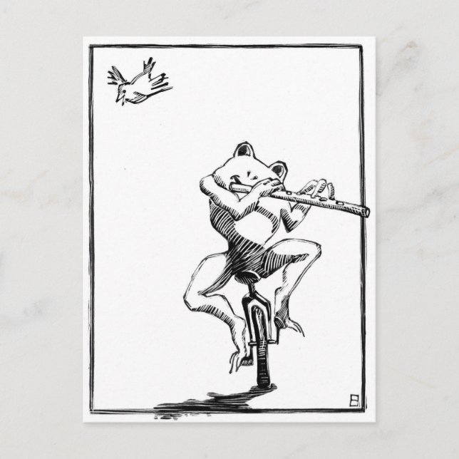 Postal Canción de verano (Anverso)