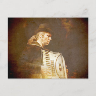 Postal Canción del rey gitano