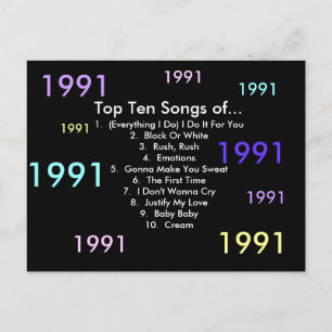 Postal Canciones De 1991